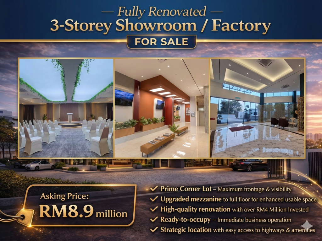 Showroom/factory in Bukit Angkat Kajang