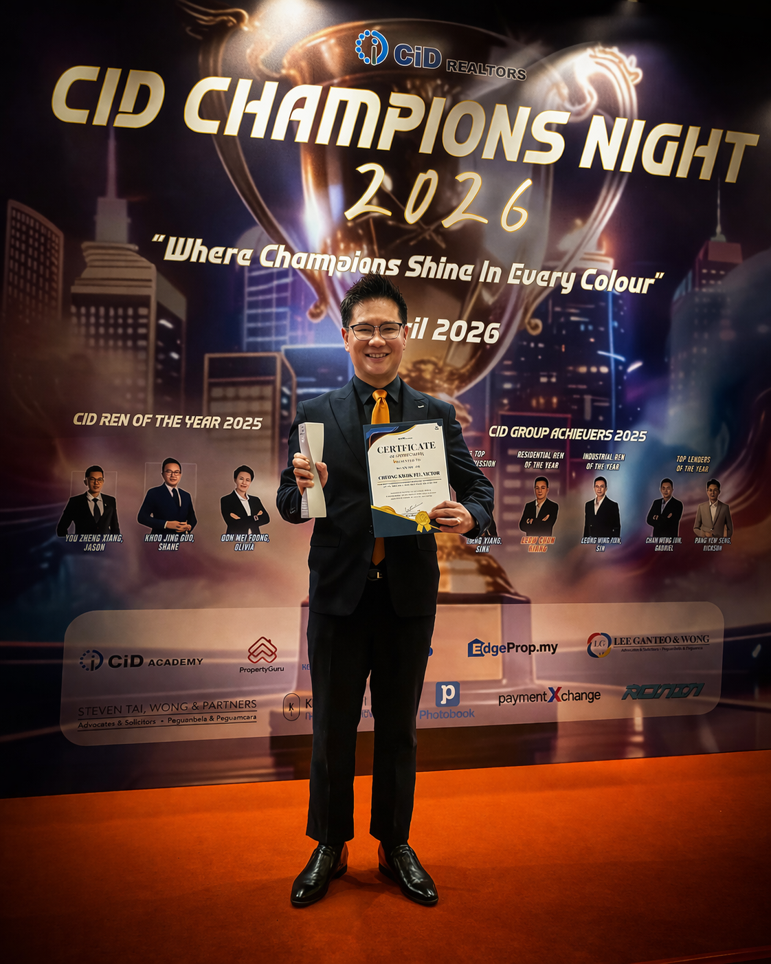 Victor Cheong CID Award Winning