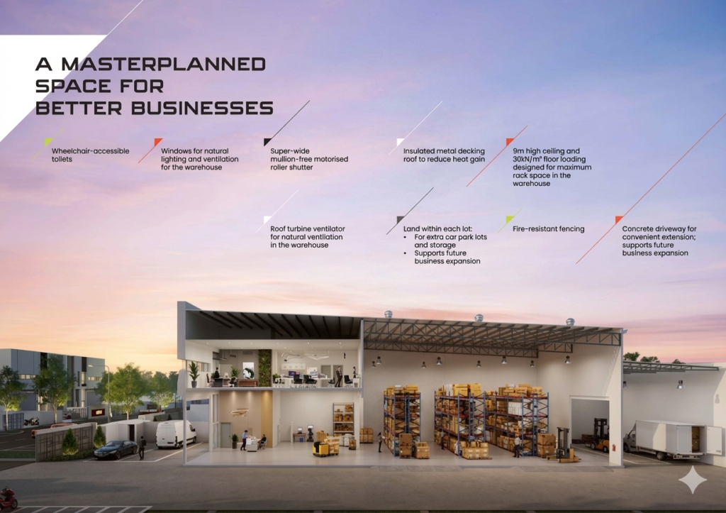 Semi D Factory SunTrack Hub 2 SAalak Tinggi Sepang