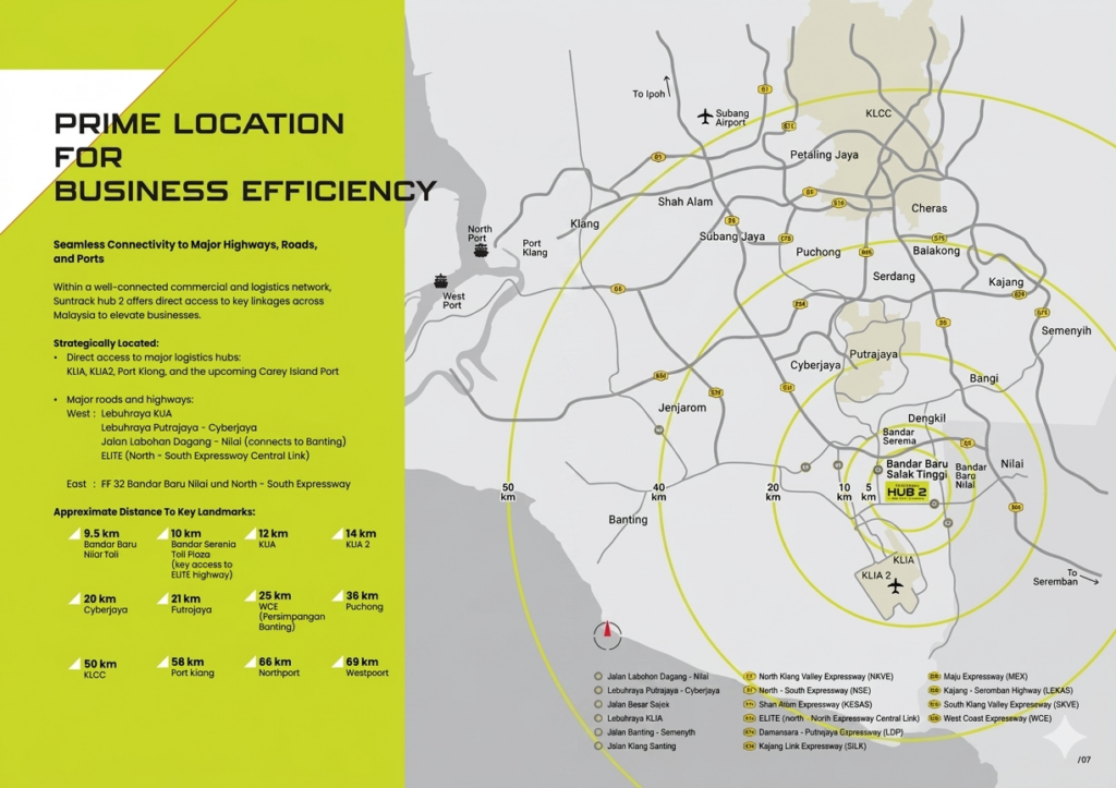 Semi D Factory SunTrack Hub 2 SAalak Tinggi Sepang